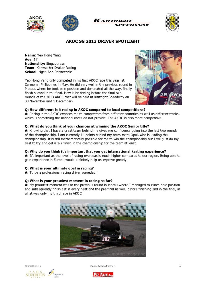 DRIVER SPOTLIGHT - Yeo Hong Yang, Singapore_1